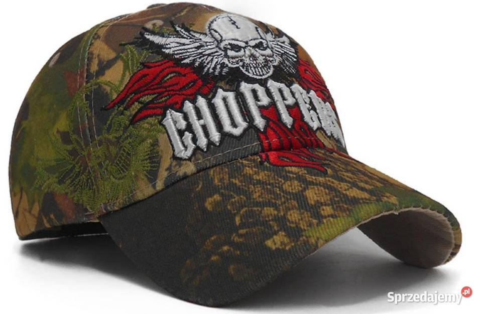 Czapka z daszkiem bejsbolówka motocyklowa