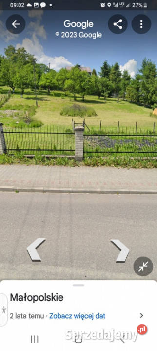 Sprzedam działkę budwlaną ogrodzoną Nawojowa Góra