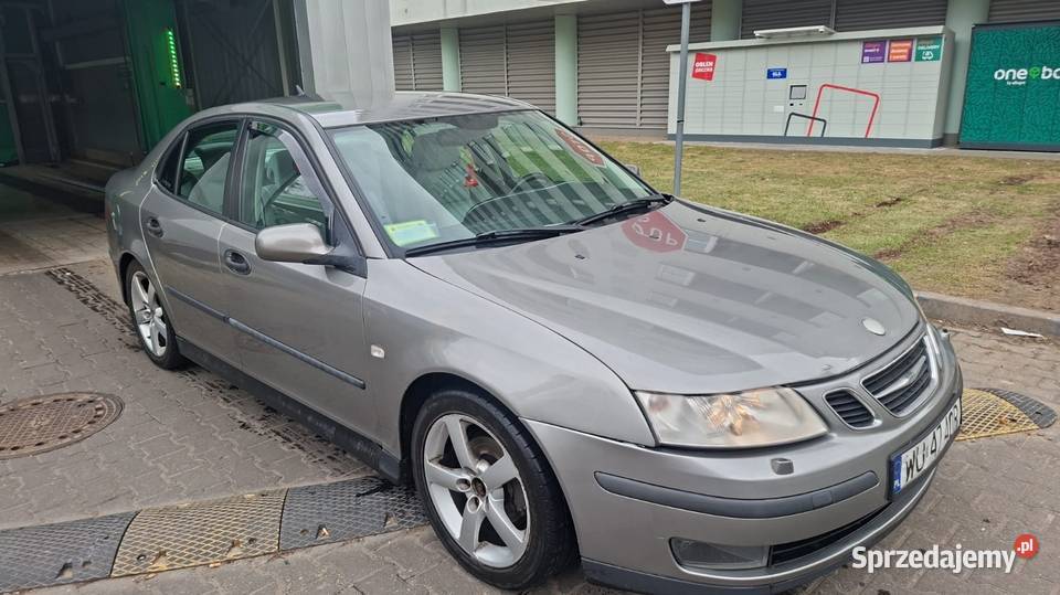 SAAB 93 18 BENZYNA GAZ 2004 wspomaganie kierownicy 9-3 Warszawa
