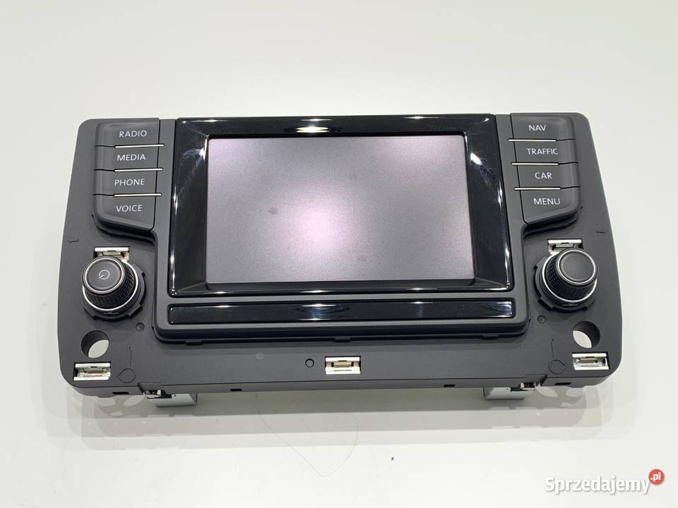 RADIO WYŚWIETLACZ VW GOLF VII 5G0919605D Sprzęt audio fabryczny