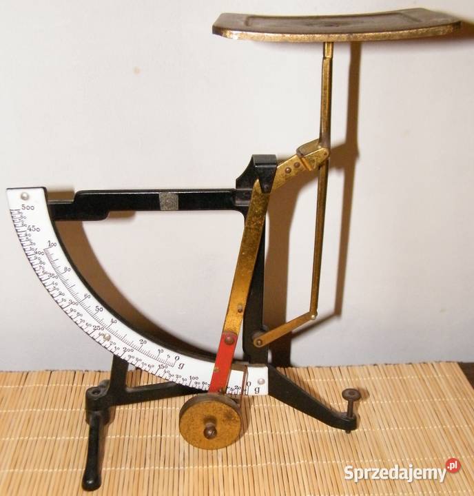 Waga aptekarska z lat 19301950 Łódź