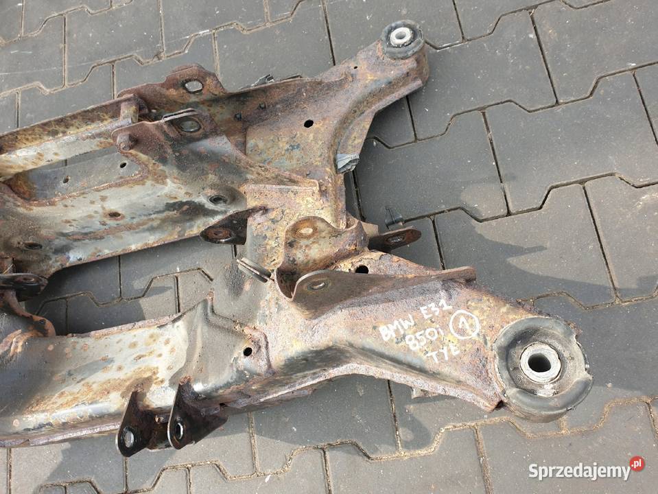 BMW E31 840 850 50 V12 TYLNE SANKI TYŁ oryginał Zawieszenie silnika
