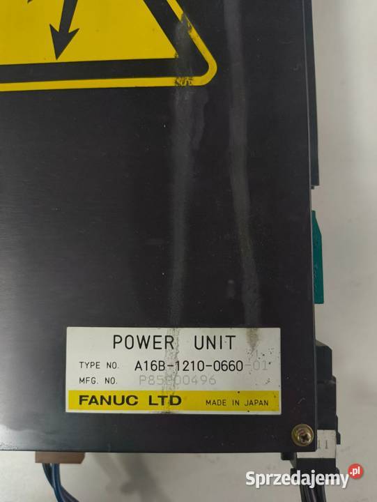 FANUC A16B12100660 power unit Wrocław