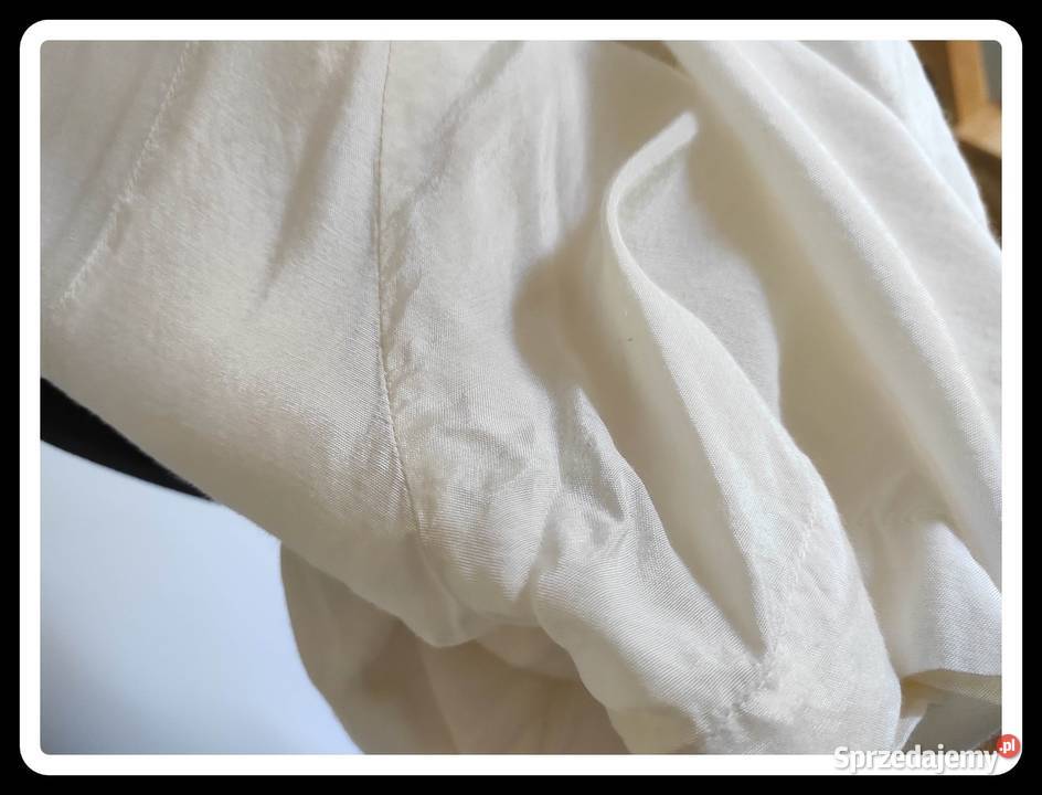 Kremowa perłowa bluzka only 40 L 42 XL mazowieckie Płock sprzedam