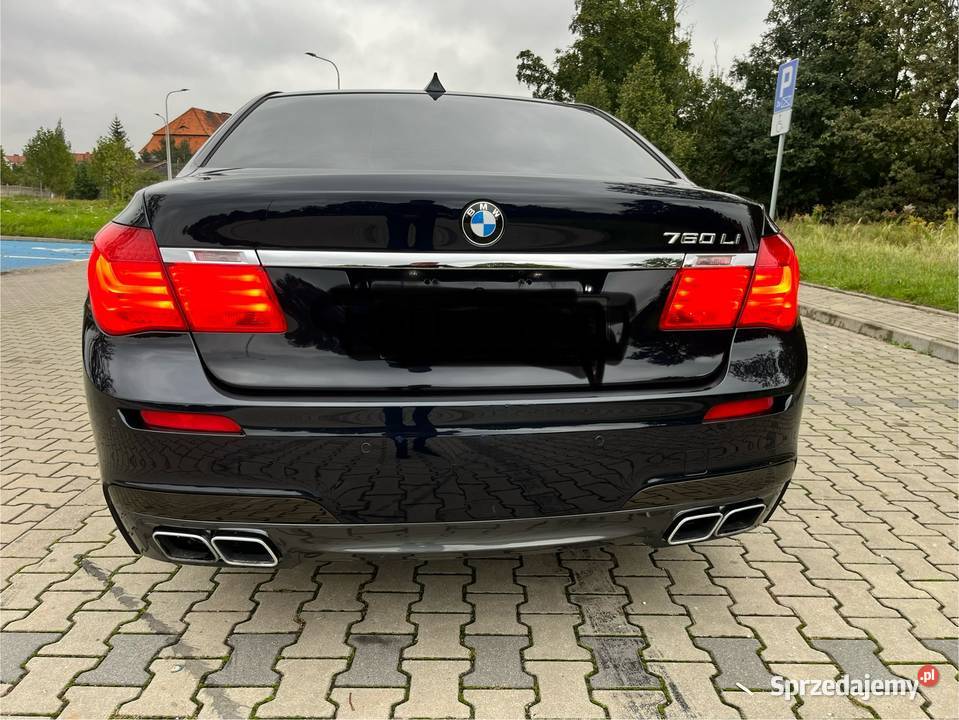BMW 760Li V12 F02 MPakiet Shadow Line Rok produkcji 2012 Legnica