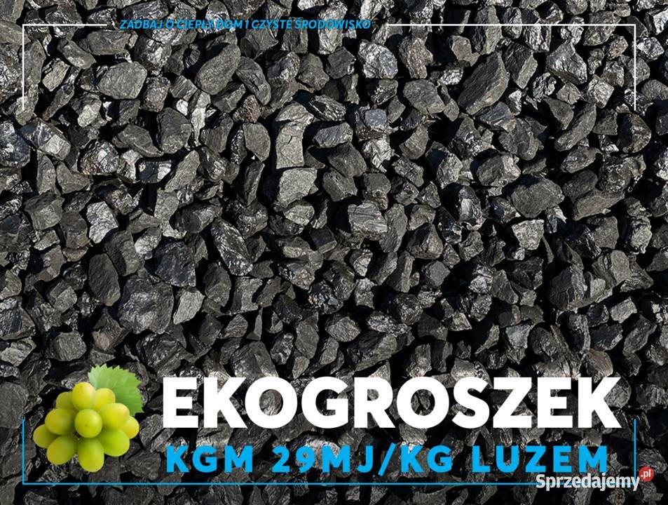 ekogroszek KGM 29MJ/KG LUZEM węgiel opał PROMOCJA