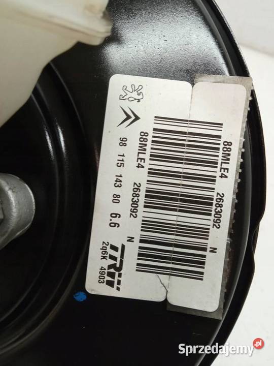 POMPA HAMULCOWA SERWO 9811514380 Citroen C3 III
