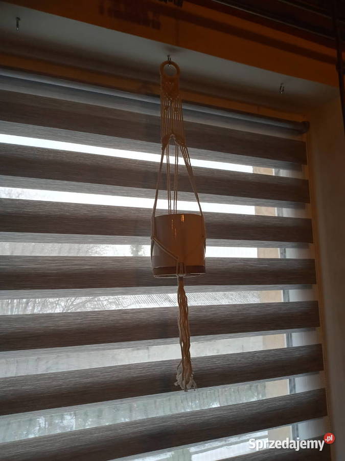 Kwietniki i polka z makramy lubelskie Konopnica