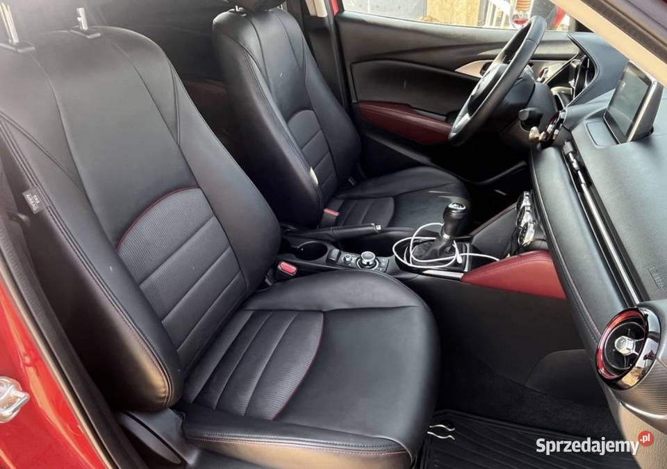 Mazda CX3 full led head up asystent pasa ruchu czerwony