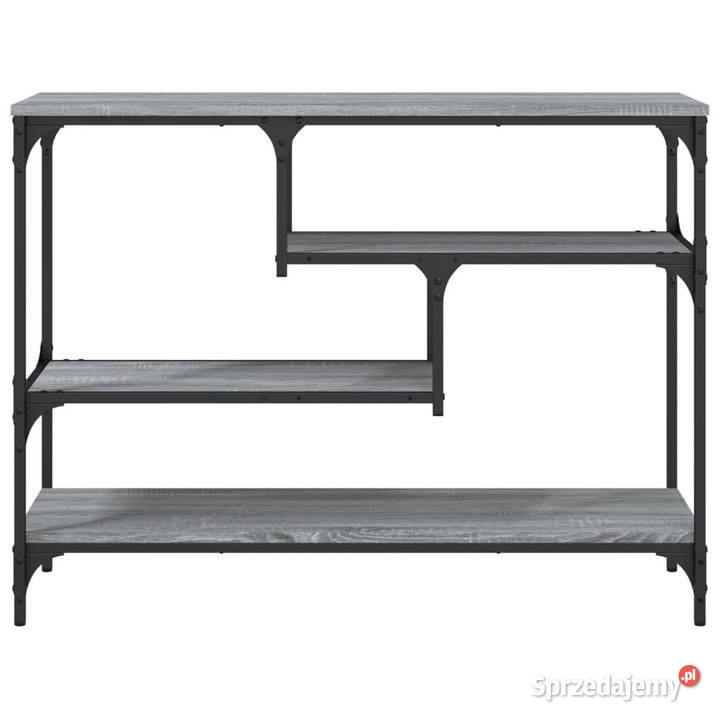 Stolik konsolowy szary dąb sonoma 100x30x75 Warszawa
