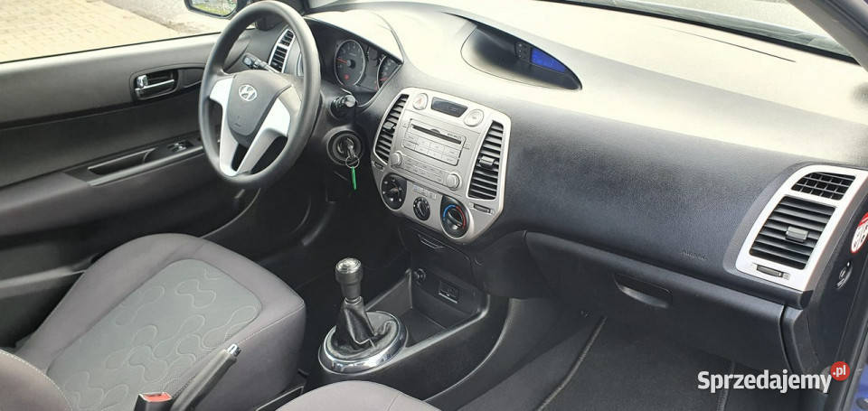 Hyundai i20 83 udokumentowane zadbanyWszystko centralny zamek i20 Przyszowice