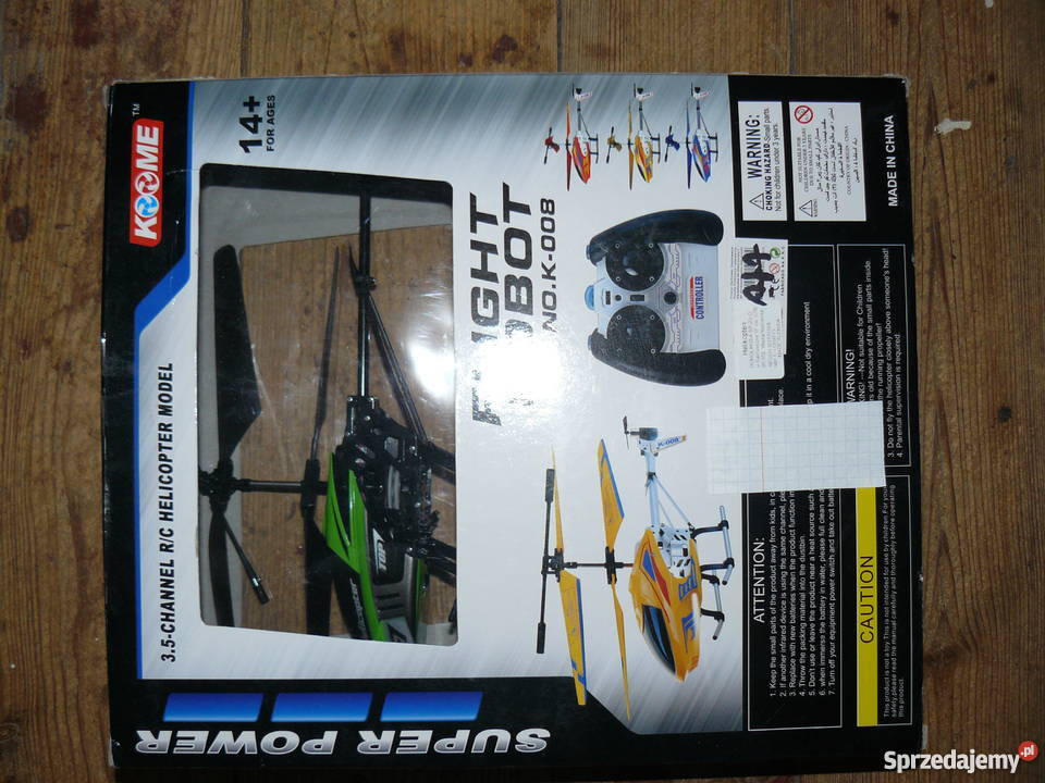 Helkopter śmigłowiec zdalnie sterowany Nowa Sól