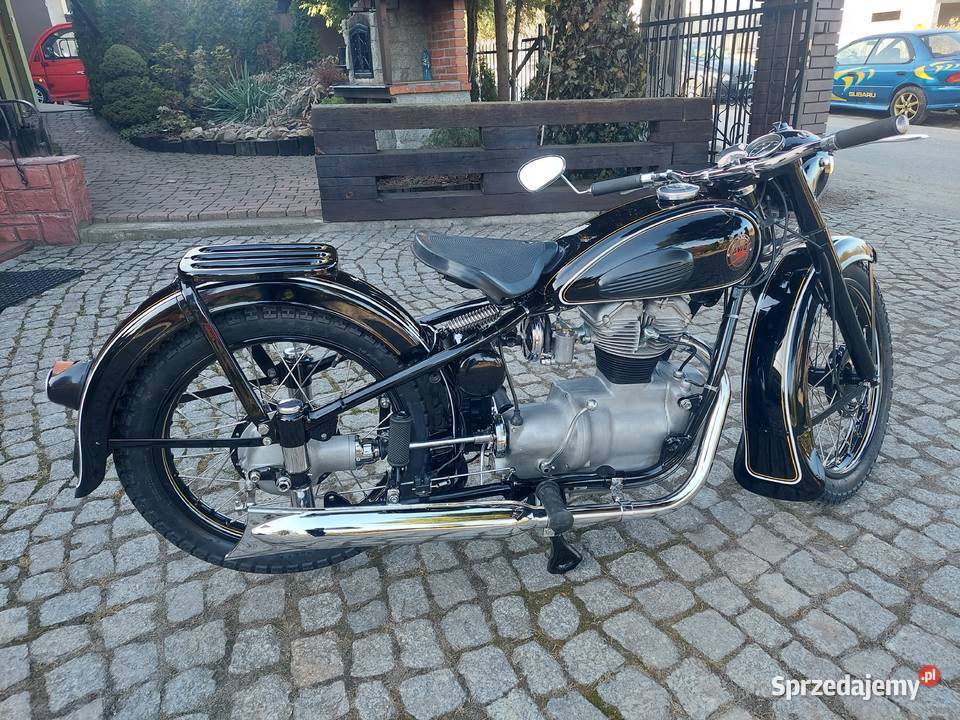Simson awo turist touren 1958 z papierami