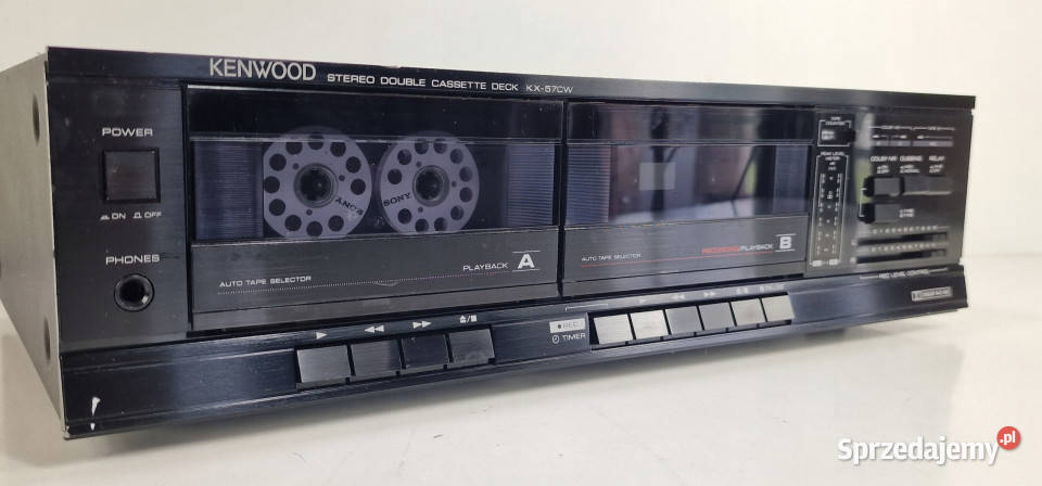 Magnetofon catette deck Kenwood KX 57 CW KX57CW Międzychód
