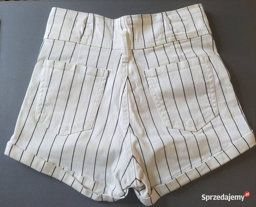 Krótkie spodenki w paski Bershka EU34 Kraków