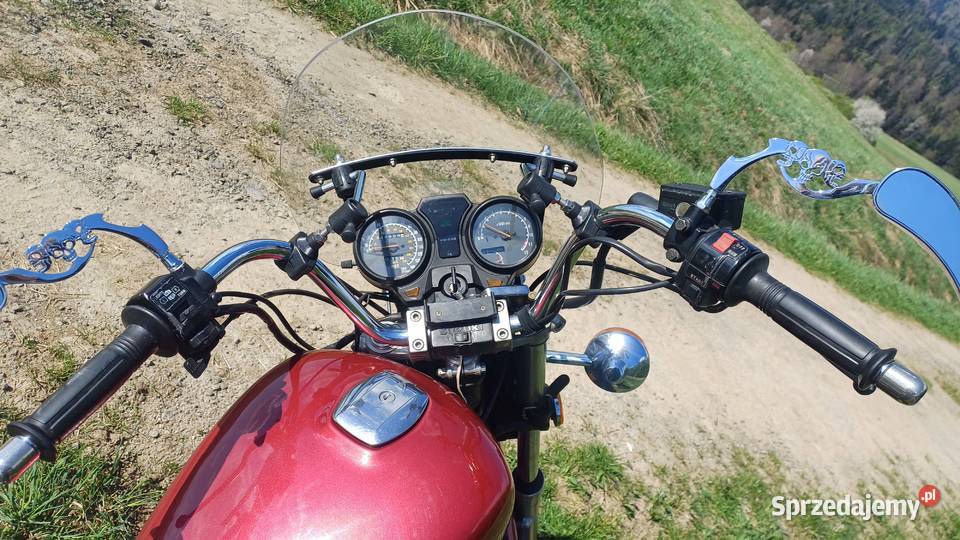 Gs 550 L wersja USA mocniejsza chopper