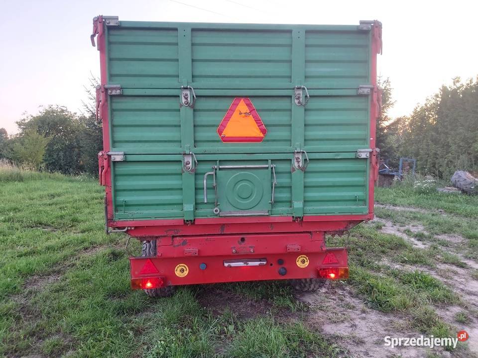 Przyczepa wywrotka tandem Praestbro T 105 prod Jabłonowo Pomorskie
