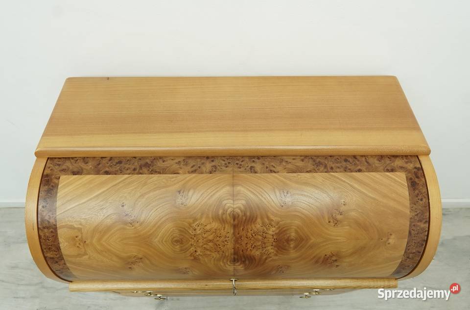 Tekowy sekretarzyk vintage z lat 60tych wielkopolskie Jerka