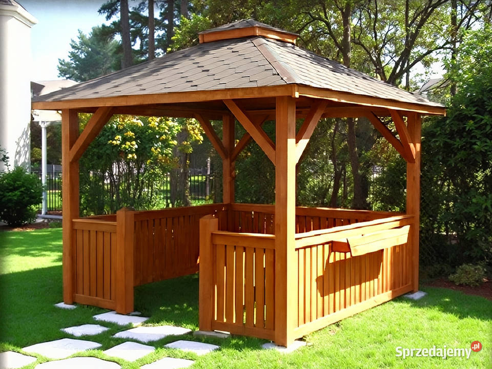 ALTANA 16 3x3m ALTANKA drewniana ogrodowa Parzymiechy