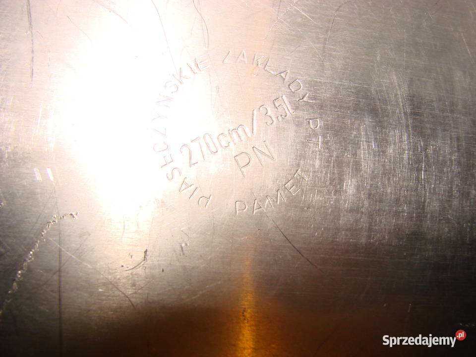 PAMET aluminiowy sokownik PRL Pruszcz Gdański