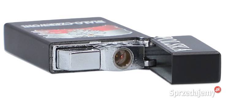 Zestaw Patriotyczny Zapalniczka Papierośnica Ostrowy nad Okszą