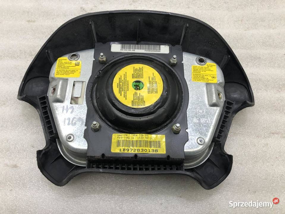 PODUSZKA AIRBAG KIEROWCY OPEL MOKKA 90437655