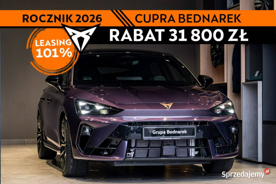 Cupra Leon VZ 20 TSI 300 DSG lakier metallic Łódź