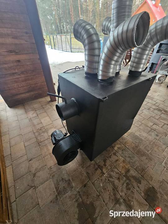 Piec nadmuchowy 20 kW duże palenisko wydajny Rybnik