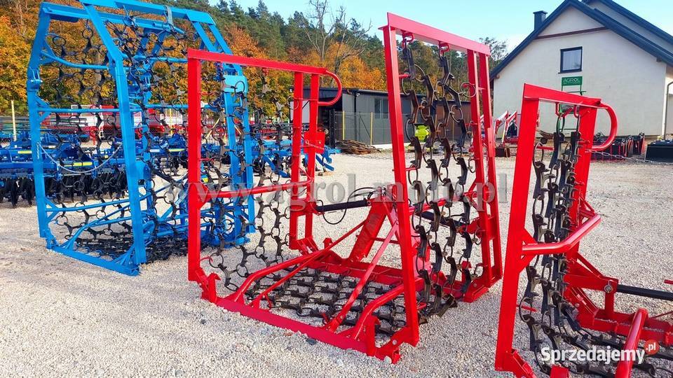 Włóka łąkowa polowa AgroFactory 4 5 6 8m Inter Nowe Miasto Lubawskie