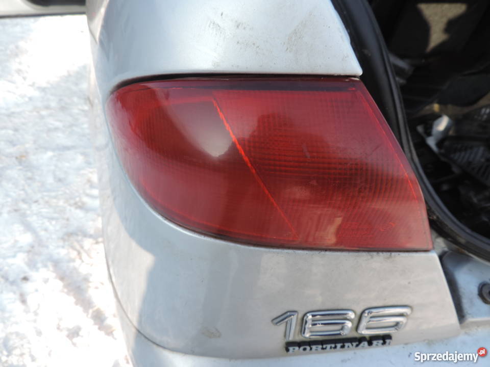 LAMPA PRAWA LEWA W BŁOTNIK TYŁ TYLNA ALFA 166 Nowy Sącz