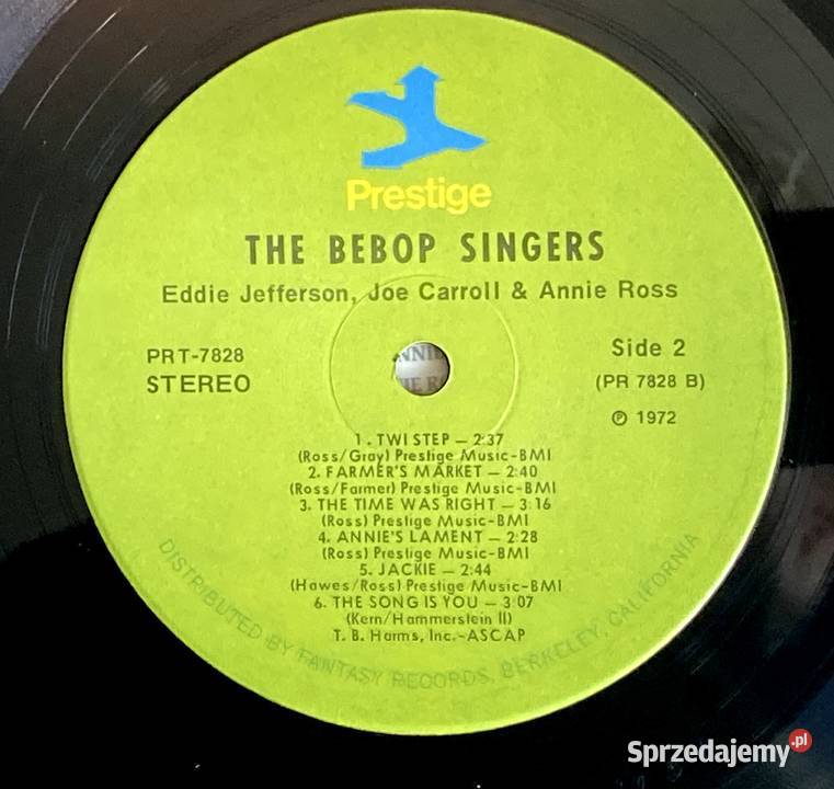 The Bebop Singers płyta winylowa Płyty i kasety zachodniopomorskie Szczecin