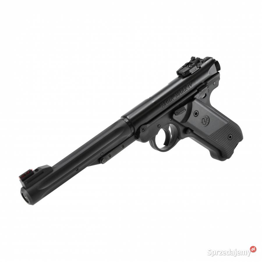 Pistolet wiatrówka Ruger Mark IV 45 mm czarny Trzcianka sprzedam