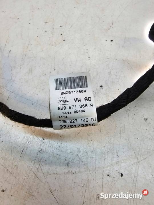 WIĄZKA FOTELA PRZÓD AUDI A4 B9 A5 8W0971366A Przystajń