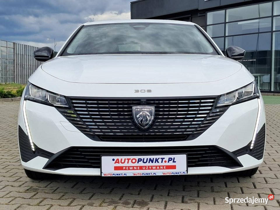 Peugeot 308 2022r FV 23 kamera 360 ACC Pół skóra 308 Tychy
