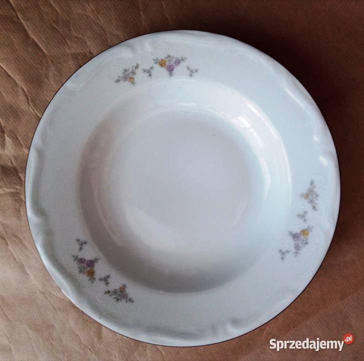 Porcelanowe talerze głębokie Bogucice Legionowo