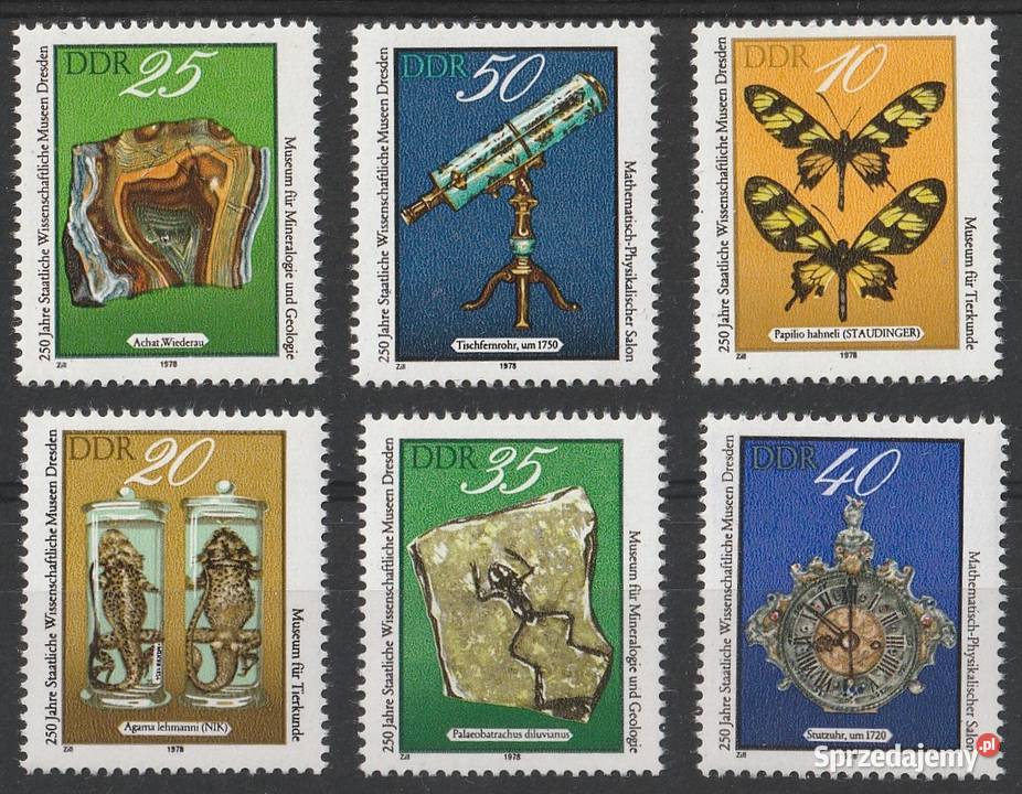 NIEMCY NRD DDR SKAMIELINY 1978 CZYSTE Łódź sprzedam