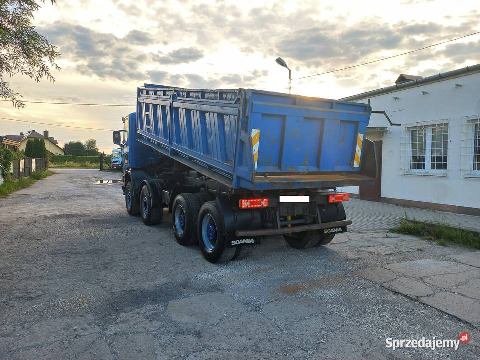Scania 124 420 8X4 Wywrotka Meiller Kipper podkarpackie Mielec sprzedam
