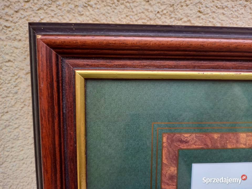 Obraz obrazek grafika kaczki kaczka drewniana Warszawa