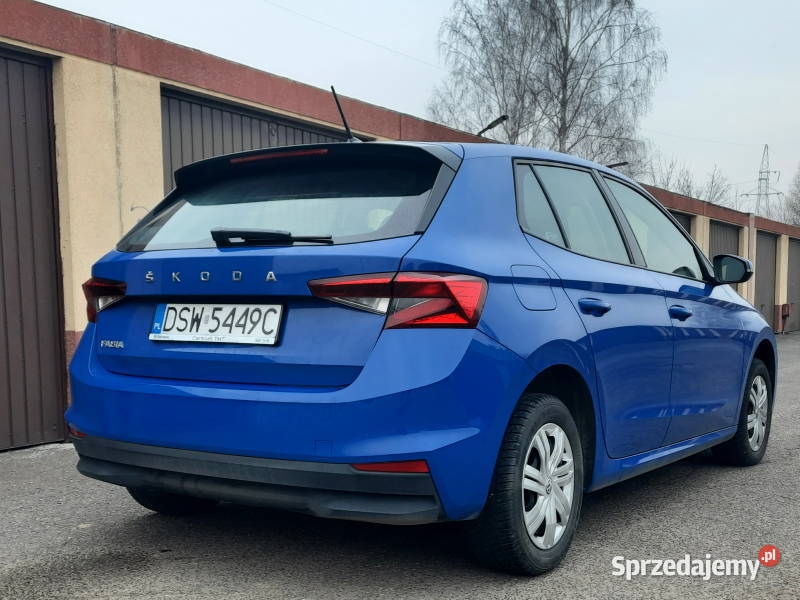 Skoda Fabia IV salon 1wł nowa Fabryczny lakier gniazdo USB Wałbrzych