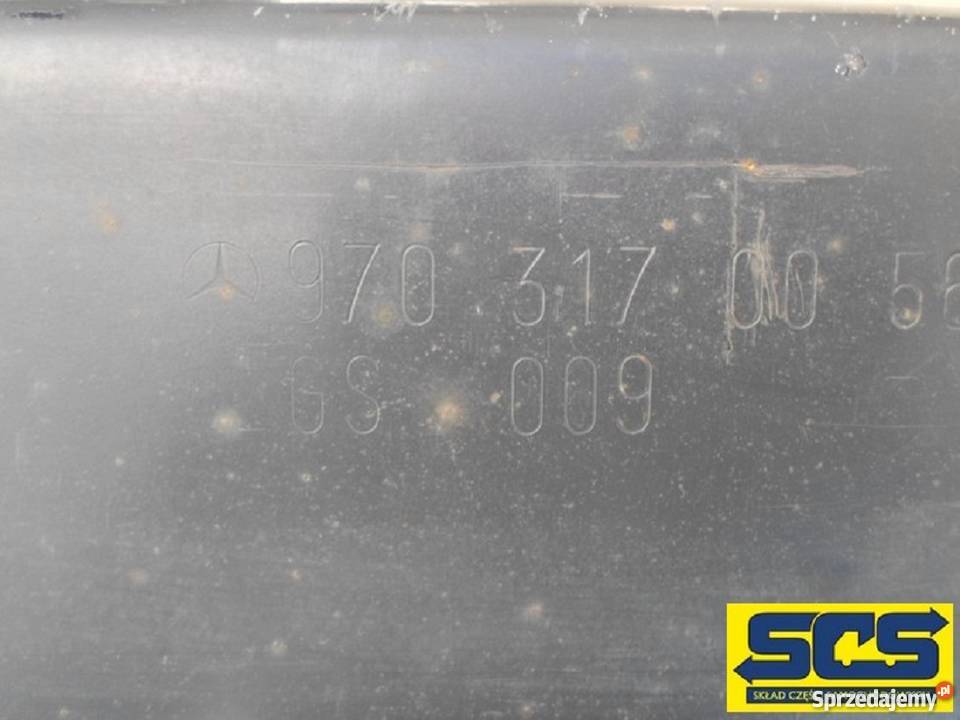 MERCEDES ATEGO ZDERZAK BELKA prosta CAŁA Bieleń