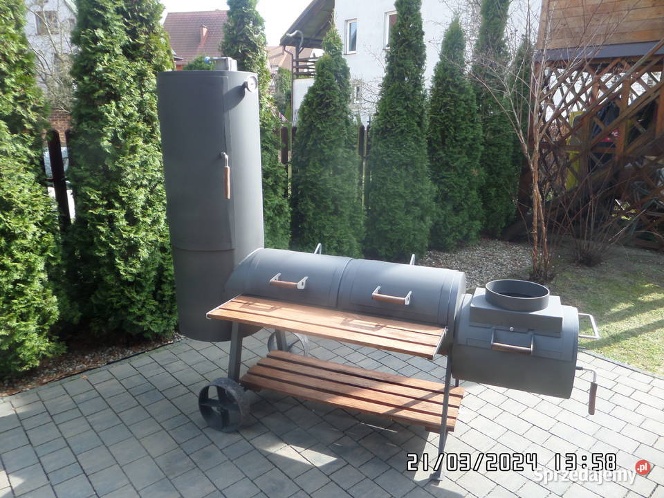 grill wędzarnia piec lokomotywa gastronomia Siemiatycze