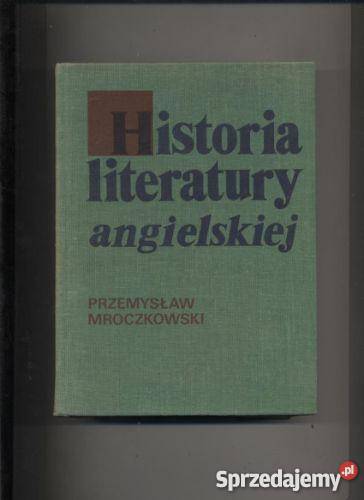 Histori literatury angielskiej Szczecin