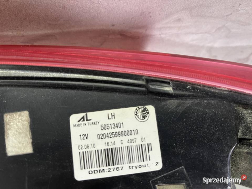 ALFA ROMEO GIULIETTA LEWA LAMPA W KALPE lewe Ostroróg