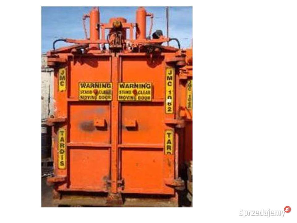 Używana prasa TARDIS 1062 do odzysku aluminium mazowieckie Warszawa