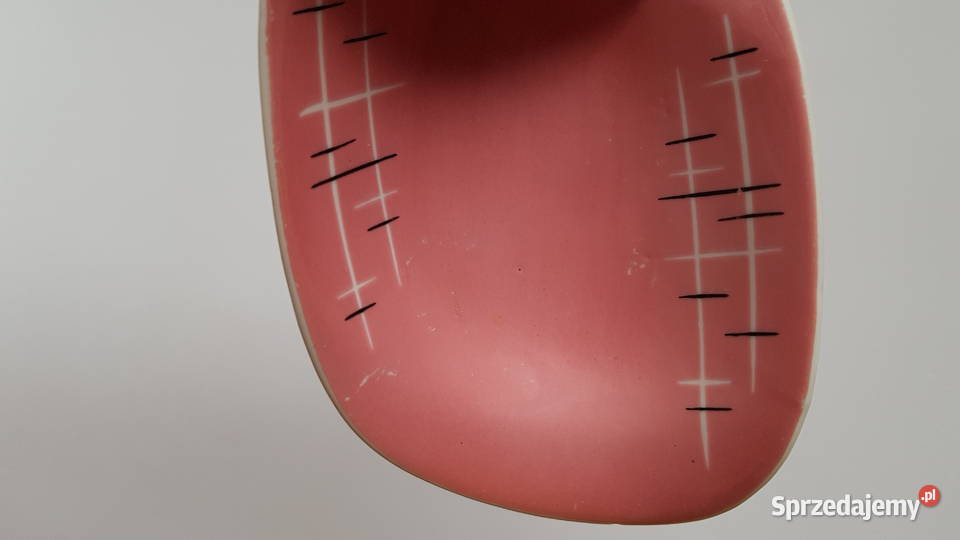 Popielniczka Ćmielów Pikasiak porcelana PRL Dąbrowa Górnicza