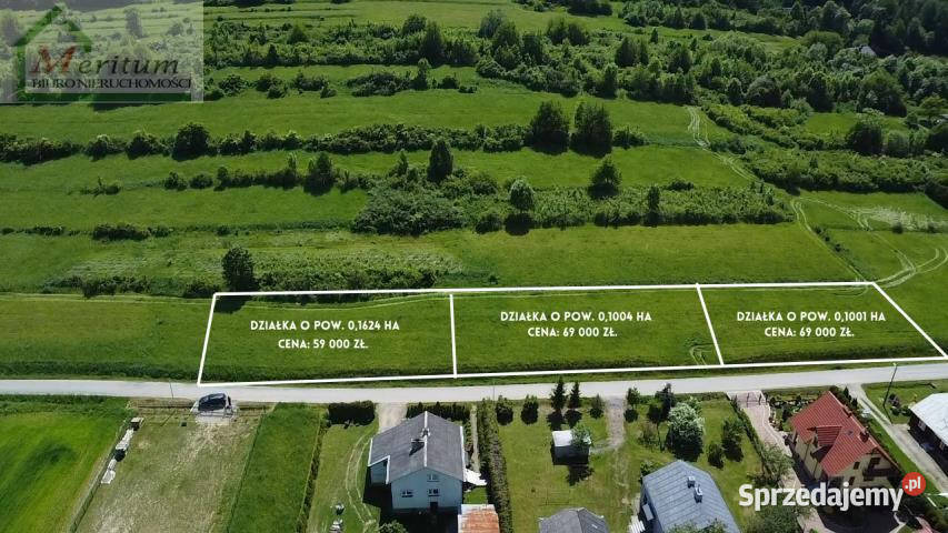 sprzedaży gruntu 1000m2 Iwla