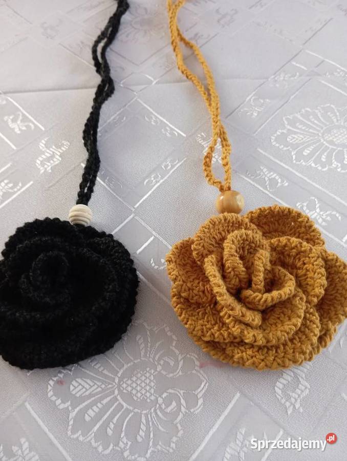 Wisiorek róża kujawsko-pomorskie Pruszcz