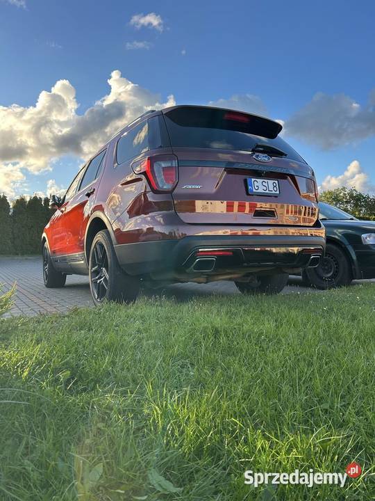 Ford Explorer wersja Sport 4X4 35 Twin Turbo 365 benzyna Skarszewy sprzedam