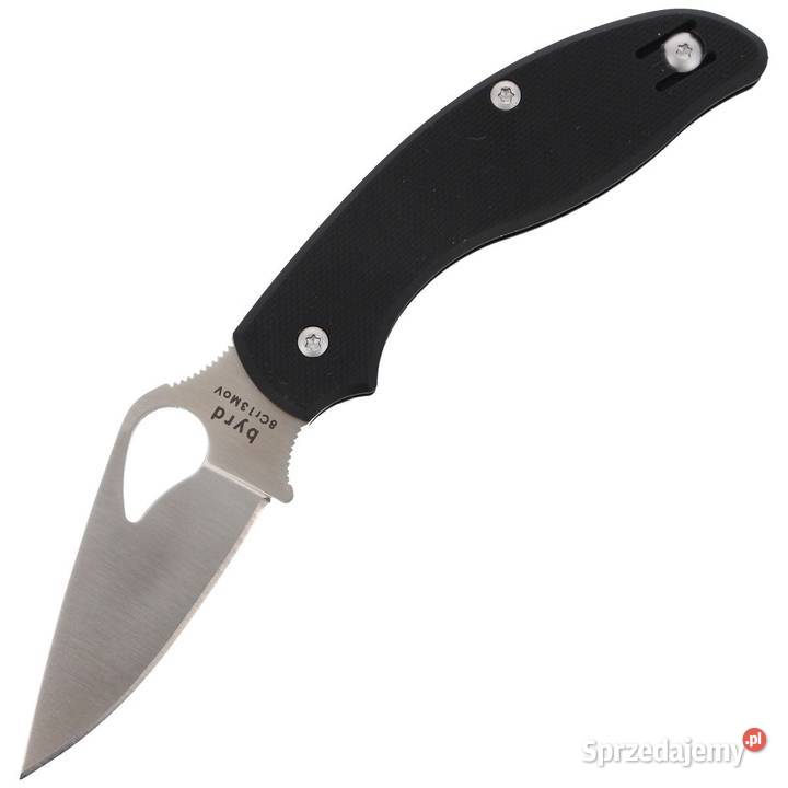 Nóż Spyderco Byrd Tern Slipit G10 Black Plain Warszawa