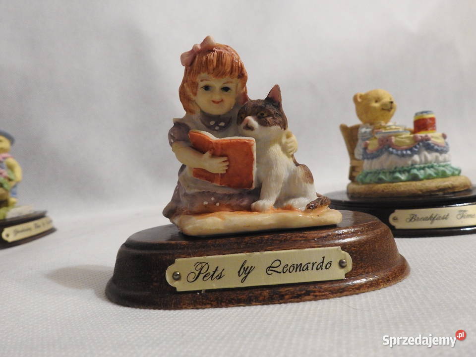 Piękne figurki Leonardo Collection 3 sztuki Inowrocław